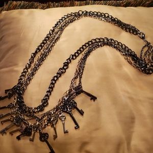Key Statement necklace.